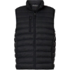 Custom Mens Lightweight Poly-filled Packable Vest Black
