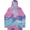 Custom Unisex Tie-Dyed Hooded Long Sleeve T-Shirt Cotton Candy
