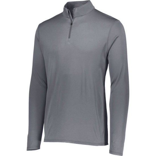 Custom Youth Attain Quarter-Zip Pullover Graphite