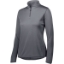 Custom Womens Attain Color Secure® Performance Quarter-Zip Pullover Graphite