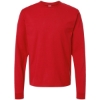 Custom Unisex Heavyweight Jersey Long Sleeve T-Shirt Red