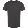Custom Unisex Heavyweight Jersey Pocket T-Shirt Charcoal