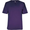 Custom Youth B-Core Placket Jersey Purple
