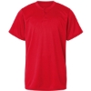 Custom Youth B-Core Placket Jersey Red