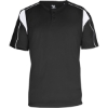 Custom Youth B-Core Pro Placket Jersey Black/ White
