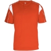 Custom Youth B-Core Pro Placket Jersey Burnt Orange/ White