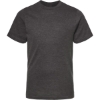 Custom Youth Heavyweight Jersey T-Shirt Heather Charcoal