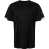 Custom Youth On The Rise Two Button Jersey Black/ White