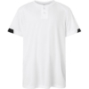 Custom Youth On The Rise Two Button Jersey White/ Black