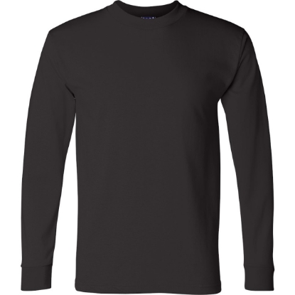 Custom Unisex Union-Made Long Sleeve T-Shirt Black