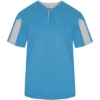 Custom Youth Striker Placket Columbia Blue/ White