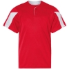 Custom Youth Striker Placket Red/ White