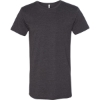 Custom Mens Long Body Urban Tee Dark Grey Heather