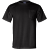 Custom Unisex Union-Made Pocket T-Shirt Black