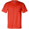 Custom Unisex Union-Made Pocket T-Shirt Orange