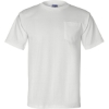 Custom Unisex Union-Made Pocket T-Shirt White