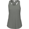 Custom Girls Lux Triblend Tank Top Grey Heather