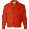 Custom Mens Coachs Jacket Orange