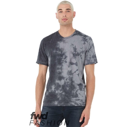 Custom FWD Fashion Tie-Dyed Tee White/ Grey & Black