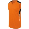 Custom Girls Dynamite Jersey Orange/ Black/ White