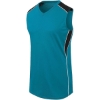 Custom Girls Dynamite Jersey Teal/ Black/ White