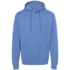 Custom Unisex Fleece Hooded Sweatshirt Columbia Blue