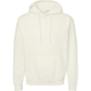 Custom Unisex Fleece Hooded Sweatshirt Natural