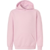Custom Youth Hooded Sweatshirt Light Pink
