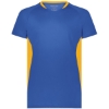 Custom Unisex Octane Soccer Jersey Royal/ Gold