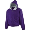 Custom Youth Hooded Taffeta Jacket Purple