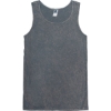Custom Unisex Mineral Wash Tank Top Mineral Grey