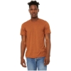 Custom Unisex Sueded Tee Heather Autumn