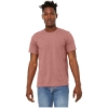 Custom Unisex Sueded Tee Heather Mauve