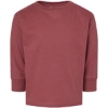 Custom Toddler Fine Jersey Long Sleeve Tee Rouge