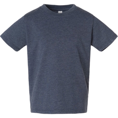 Custom Toddler Vintage Wash T-Shirt Washed Navy