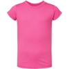 Custom Toddler Girls Fine Jersey Tee Raspberry