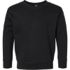 Custom Toddler Fleece Crewneck Sweatshirt Black
