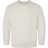 Custom Toddler Fleece Crewneck Sweatshirt Natural Heather