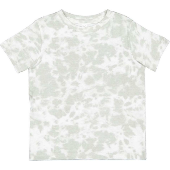 Custom Toddler Fine Jersey Tee - Extended Colors Haze Tie Dye