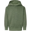 Custom Toddler Pullover Fleece Hoodie Bamboo Blackout