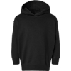 Custom Toddler Pullover Fleece Hoodie Black
