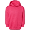Custom Toddler Pullover Fleece Hoodie Vintage Hot Pink
