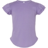 Custom Toddler Flutter Sleeve Tee Lavender