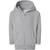 Custom Toddler Full-Zip Fleece Hoodie Sweatshirt Heather
