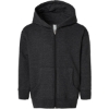 Custom Toddler Full-Zip Fleece Hoodie Sweatshirt Vintage Smoke