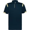 Custom Unisex On the Rise Polo Navy/ Vegas Gold