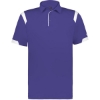 Custom Unisex On the Rise Polo Purple/ White
