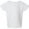 Custom Infant Baby Rib Tee White
