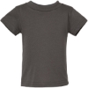 Custom Infant Cotton Jersey Tee Charcoal