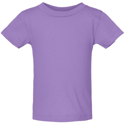 Custom Infant Cotton Jersey Tee Lavender